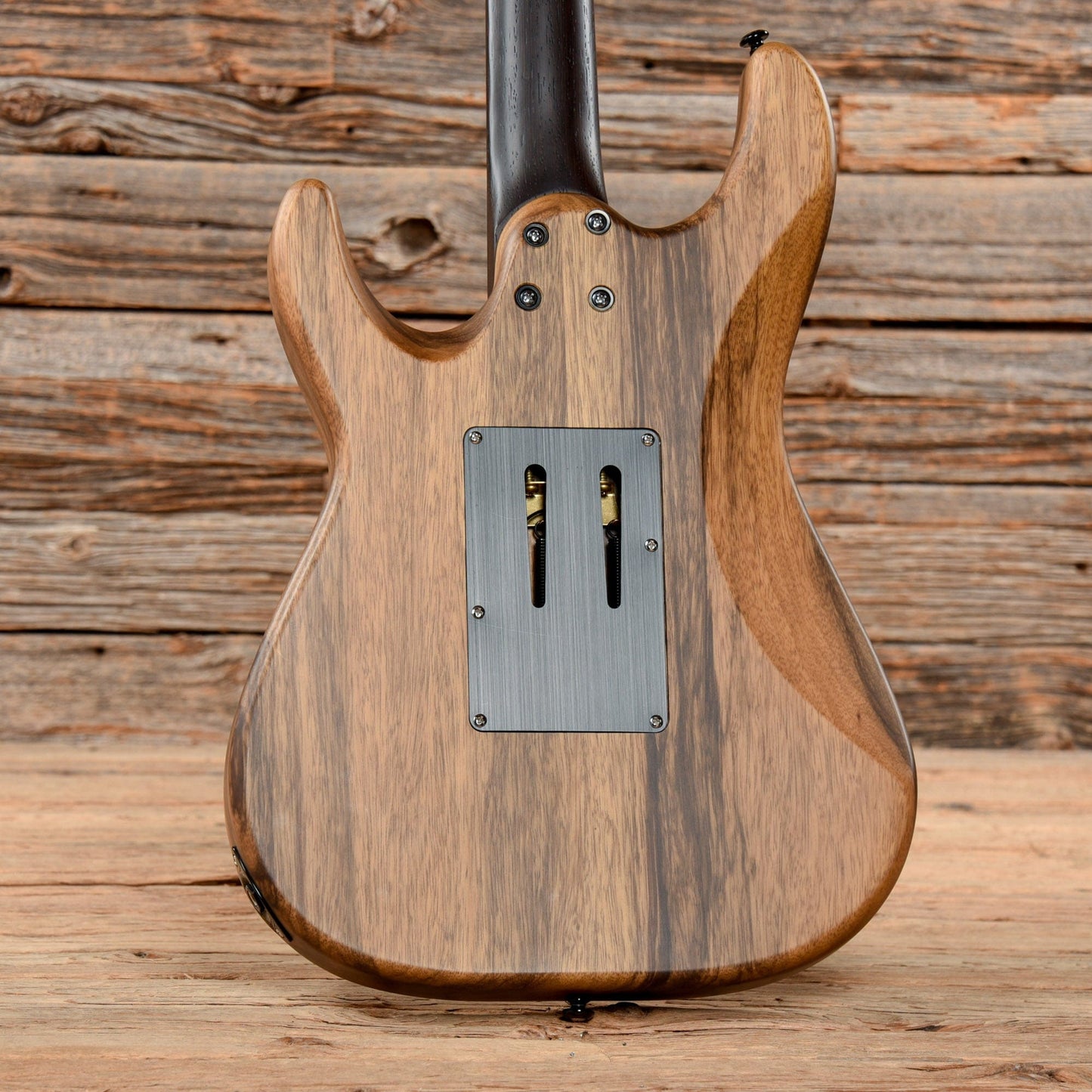 Schecter Sun Valley Super Shredder Exotic FR Natural Black Limba 2021 Electric Guitars / Solid Body