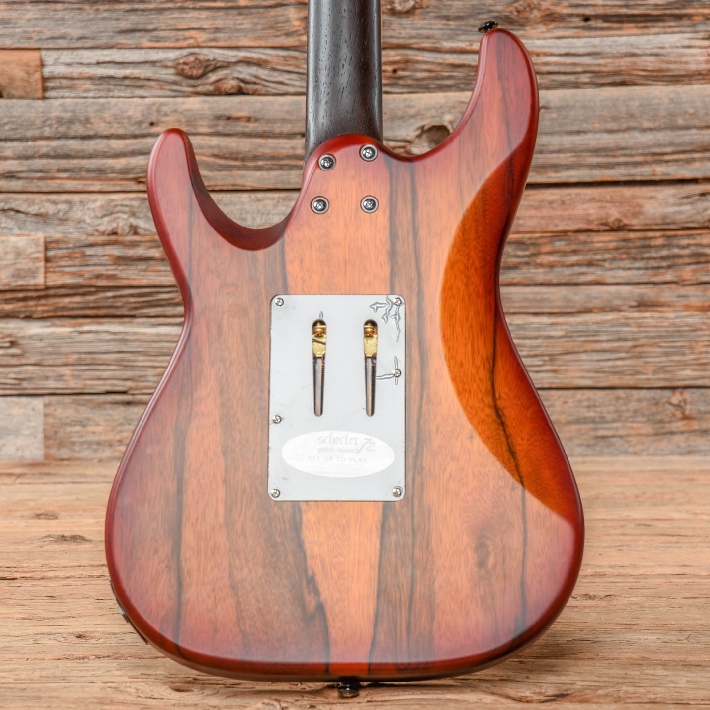 Schecter Sun Valley Super Shredder Exotic Ziricote Natural 2021 Electric Guitars / Solid Body