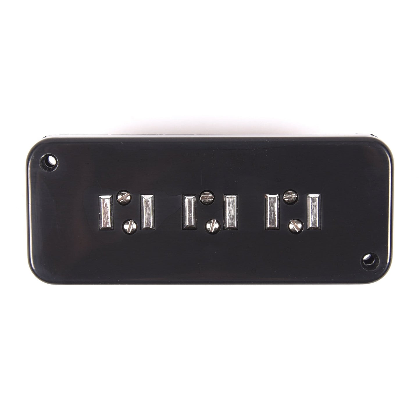 Seymour Duncan Custom Shop Alnico Staple Pickup Neck - Black - Soapbar Cover - Nickel Screws - No Logo - Potted Parts / Guitar Pickups