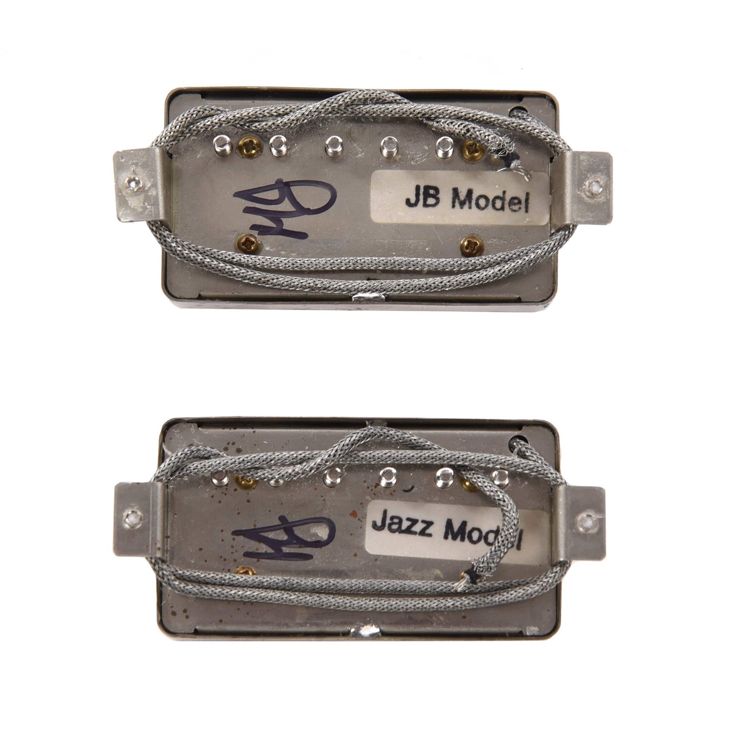 Seymour Duncan Custom Shop Hot Rodded Humbucker JB/Jazz Set Antiquity Aged Nickel Parts / Guitar Pickups