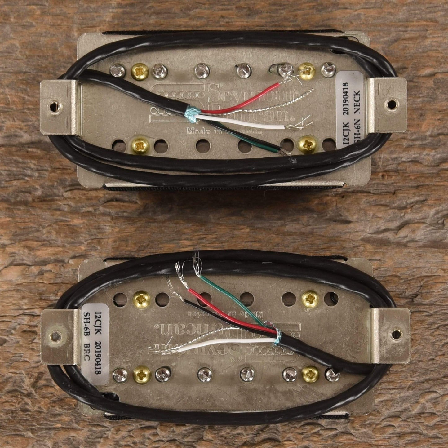 Seymour Duncan Distortion Mayhem SH-6 Humbucker Set Black - Parts / Guitar Pickups