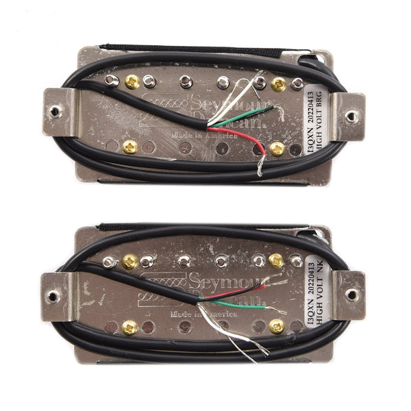 Seymour Duncan High Voltage Humbucker Set Zebra Chicago Music Exchange