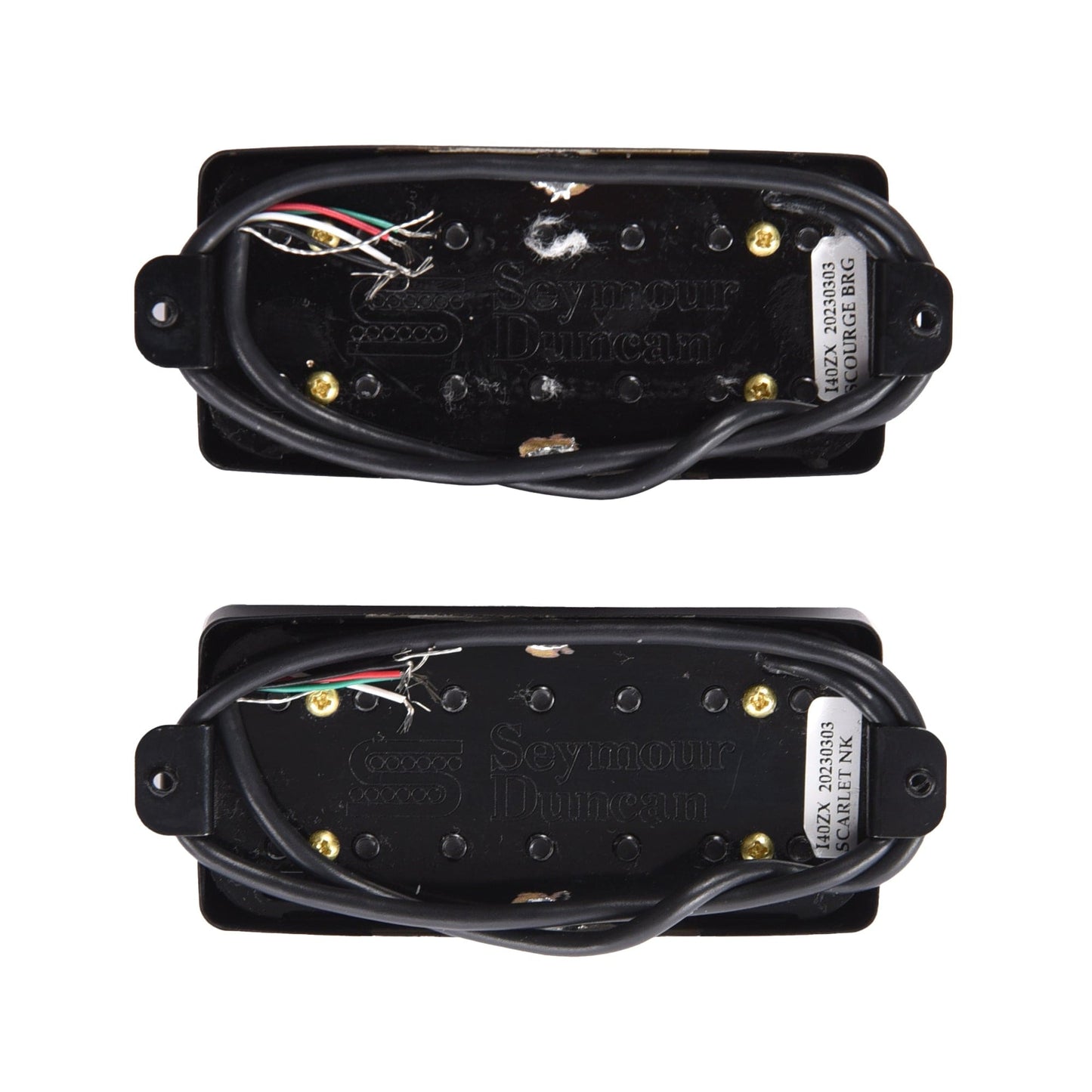 Seymour Duncan Mark Holcomb Scarlet Scourge Set 7-String Black Cover Parts / Guitar Pickups