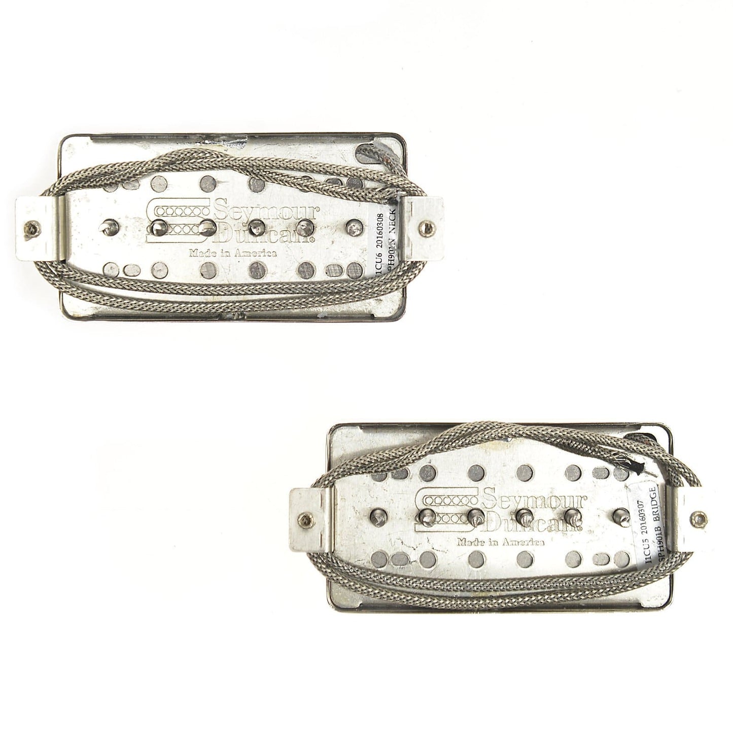 Seymour Duncan Phat Cat Nickel Set Parts / Guitar Pickups