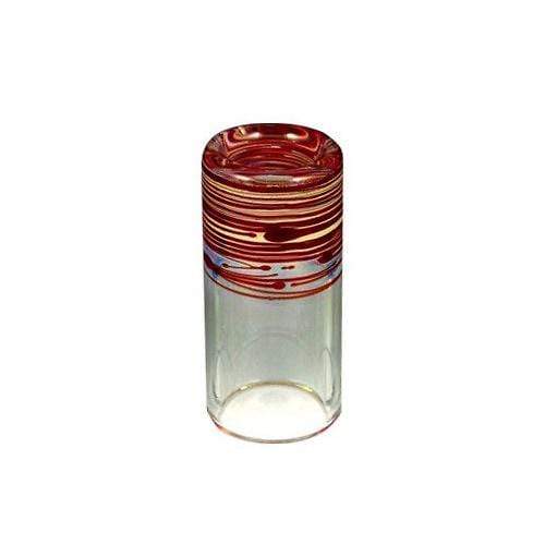 Silica Sound 419 Original Shorty Glass Slide - Ruby Red Accessories / Slides