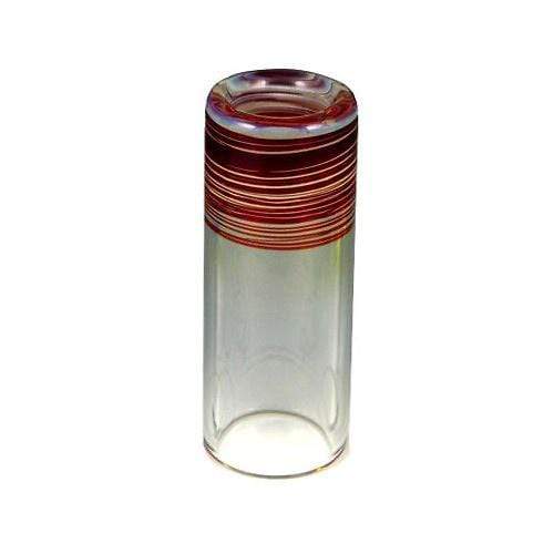 Silica Sound 420 Original Regular Glass Slide - Ruby Red Accessories / Slides
