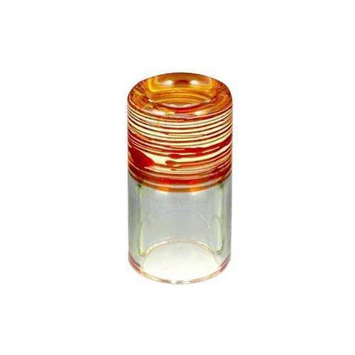 Silica Sound 425 Thick Shorty Glass Slide - Ruby Red Accessories / Slides