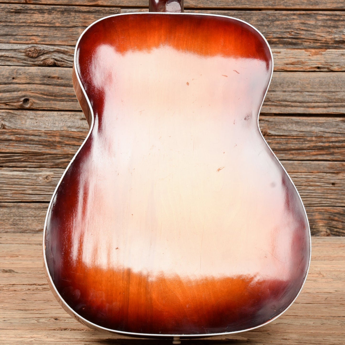 Silvertone H643 Sunburst 1960s Acoustic Guitars / OM and Auditorium