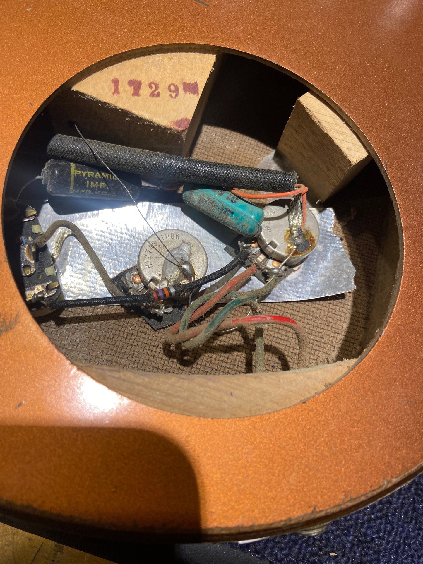 Silvertone SU-1 Copper 1950s Electric Guitars / Hollow Body