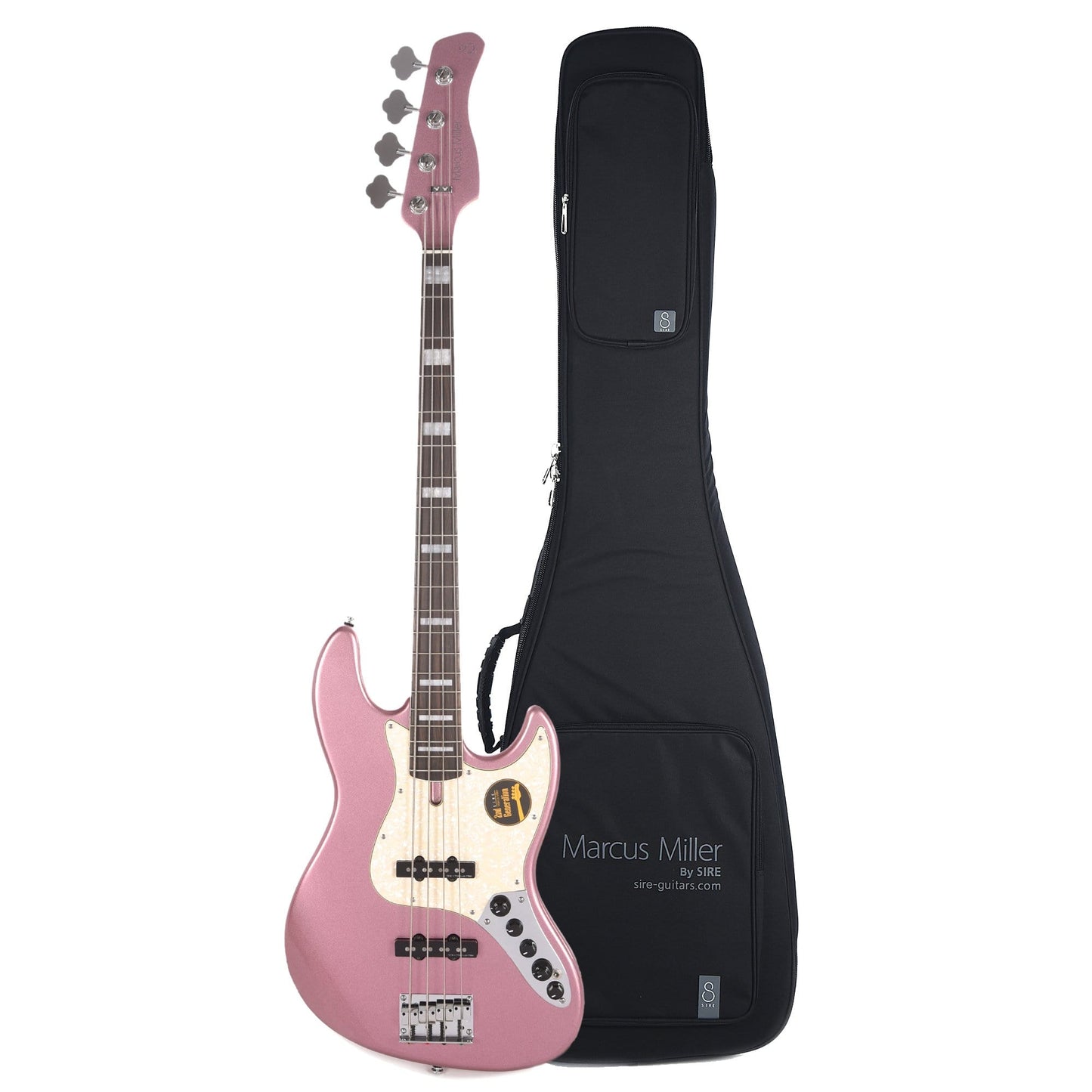 Sire Marcus Miller V7 Alder 4-String Burgundy (2nd Gen) and Sire Gig Bag Bundle Bass Guitars / 4-String