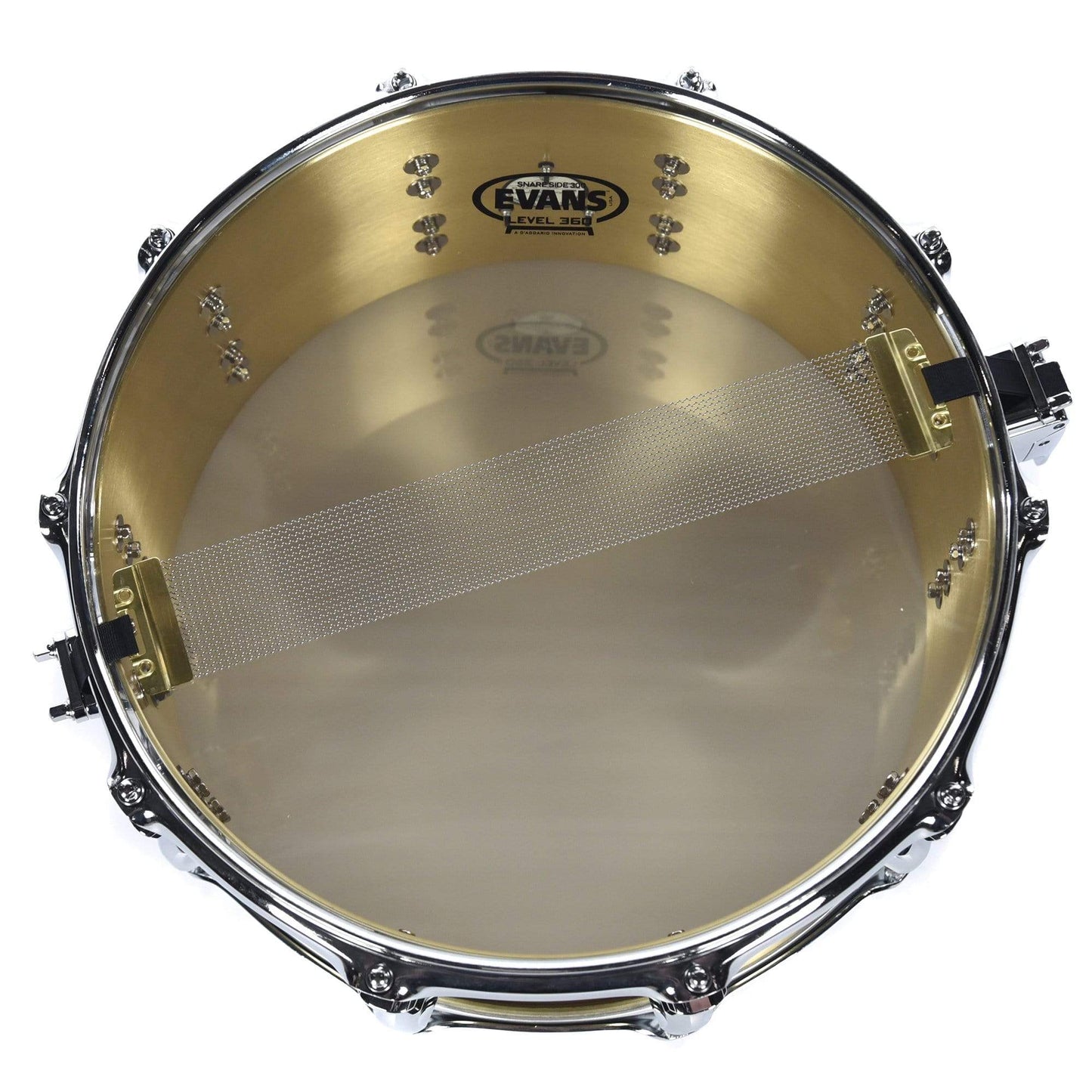 SJC 7x14 Goliath 3.0mm Rolled Bell Brass Snare Drum w/Brushed Chrome Hdw Drums and Percussion / Acoustic Drums / Snare