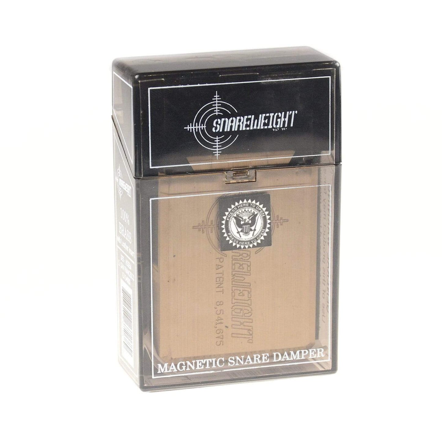 Snareweight #4 Solid Brass Snare Dampening System w/Insert & Case Drums and Percussion / Parts and Accessories / Drum Parts