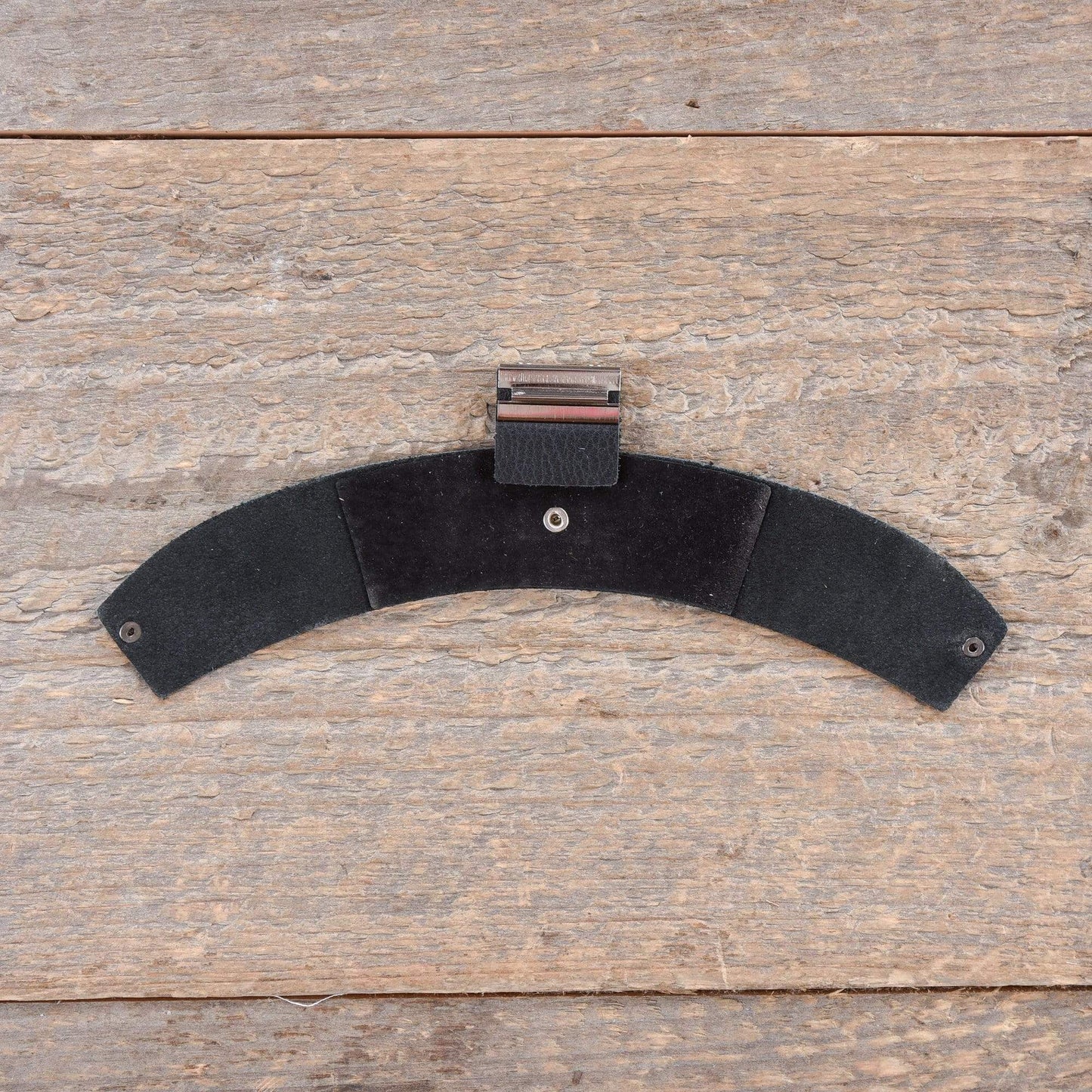 Snareweight M80 Leather Drum Dampener Black Drums and Percussion / Parts and Accessories / Drum Parts