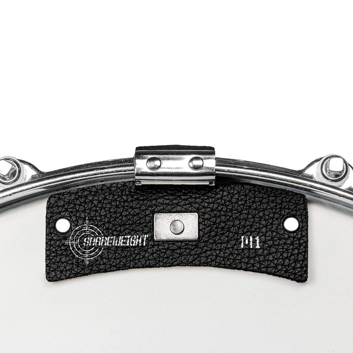 Snareweight M1b Leather Drum Dampener Black (2 Pack Bundle) Drums and Percussion