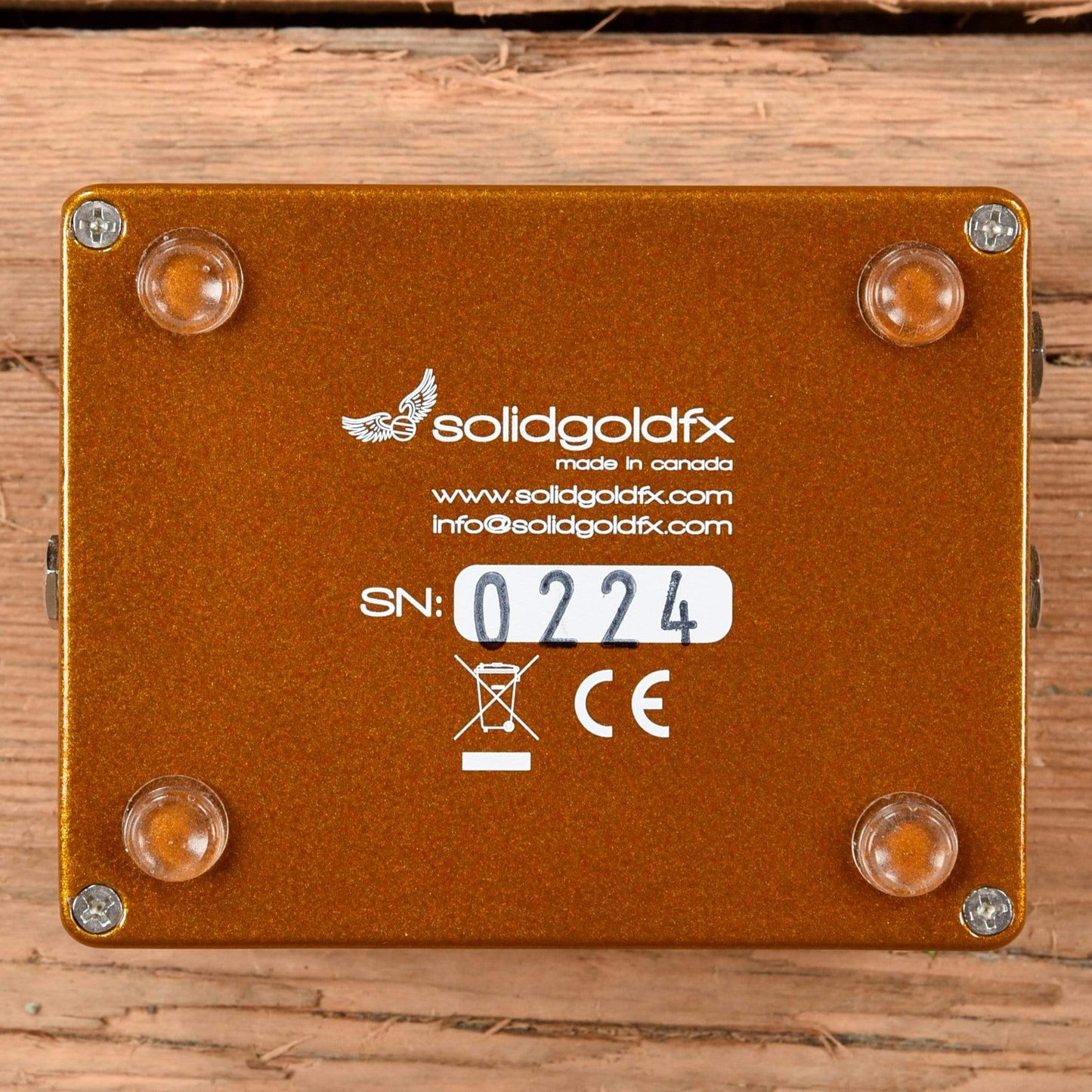 SolidGoldFX Electroman MKII Modulated Delay Effects and Pedals / Delay