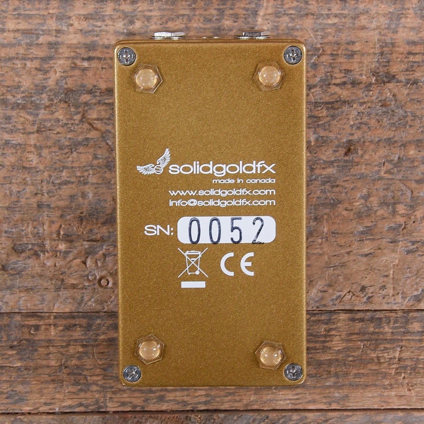 SolidGoldFX EM-III Multi-Head Octave Echo Pedal Effects and Pedals / Delay