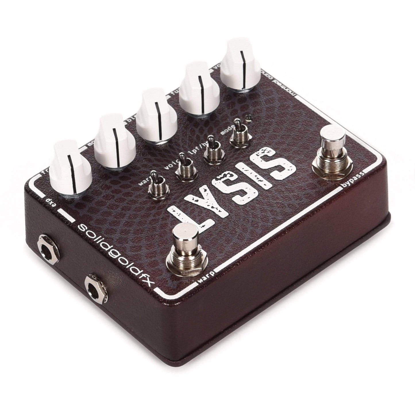 SolidGoldFX LYSIS Polyphonic Octave Down Fuzz Modulator Effects and Pedals / Octave and Pitch