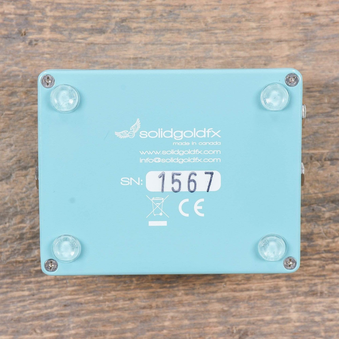 SolidGoldFX Surf Rider III Reverb Seafoam Green Metallic Effects and Pedals / Reverb