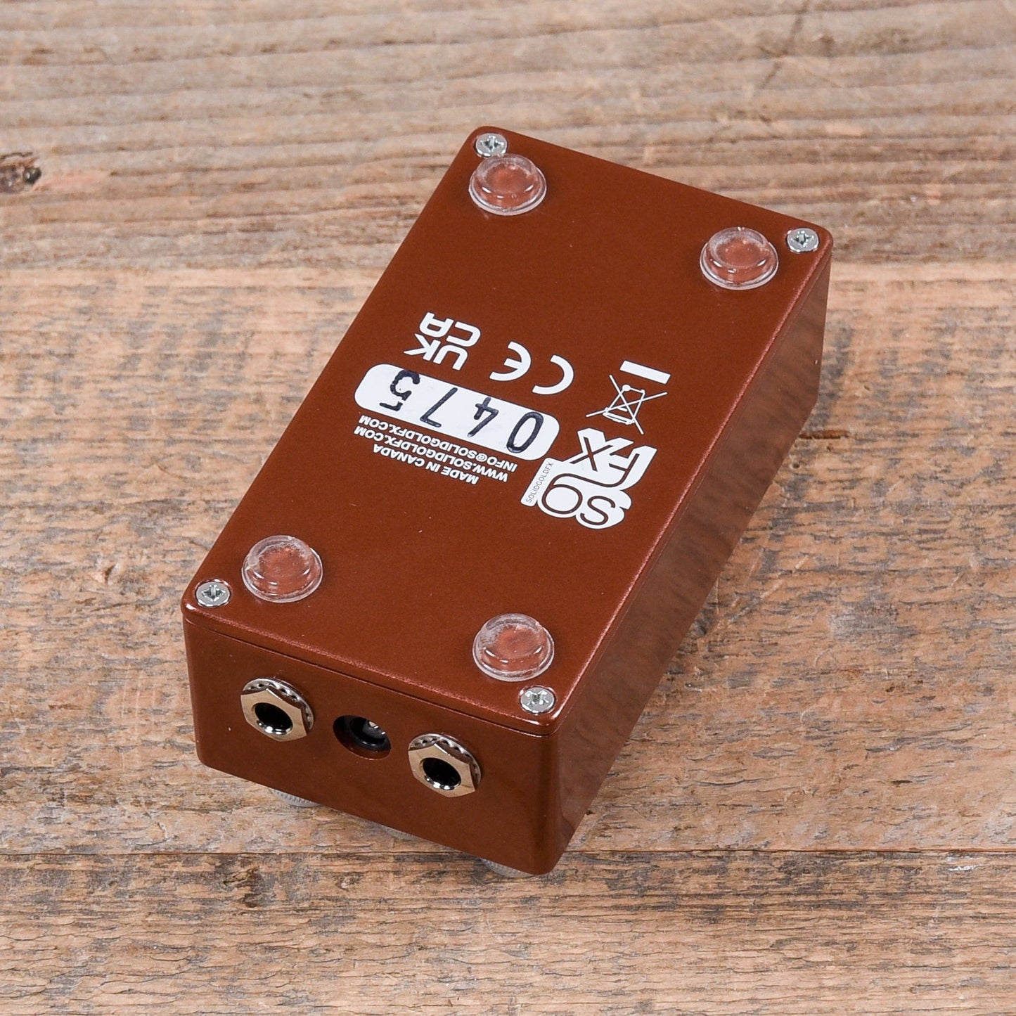 SolidGoldFX Supa Funk Envelope Bi-Filter Pedal Effects and Pedals / Wahs and Filters