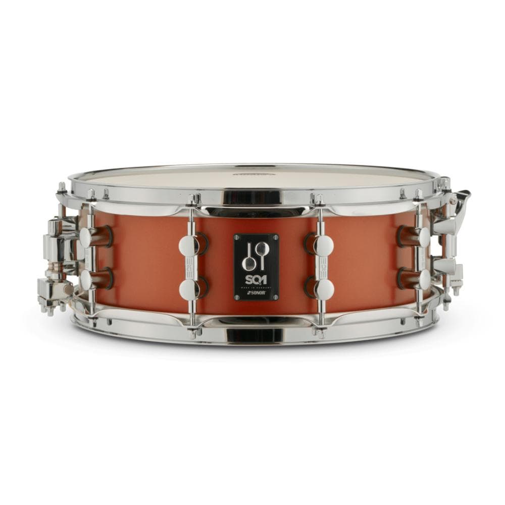 Sonor 6x13 SQ1 Snare Drum Satin Copper Brown Drums and Percussion / Acoustic Drums / Snare