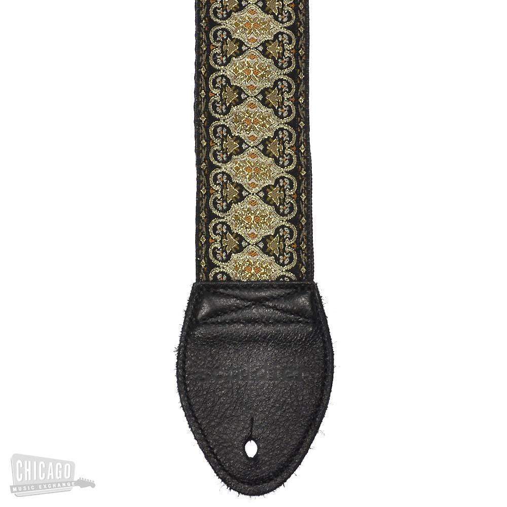 Souldier Guitar Strap - Black Persian (Black Ends) Accessories / Straps