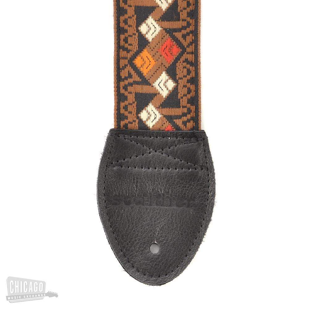 Souldier Guitar Strap - Clapton Brown (Black Ends) Accessories / Straps