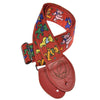 Souldier Guitar Strap - Grateful Dead Dancing Bears on Red Accessories / Straps