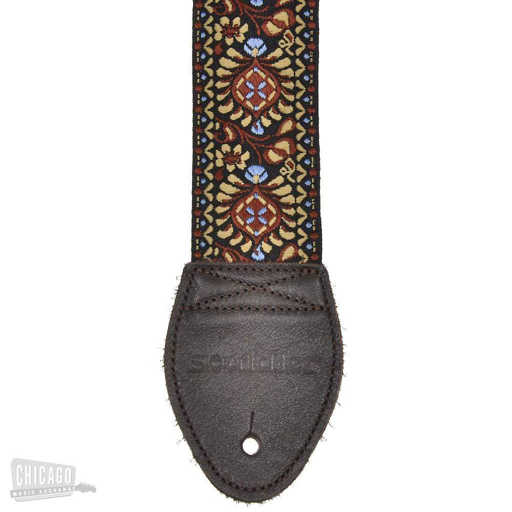 Souldier Guitar Strap - Tobacco Burst Hendrix (Nutmeg Belt & Worn Brown Ends) Accessories / Straps