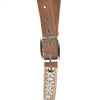 Souldier Laredo Tundra Saddle Strip 1" Guitar Strap Brown/Light Blue/White/Natural Accessories / Straps
