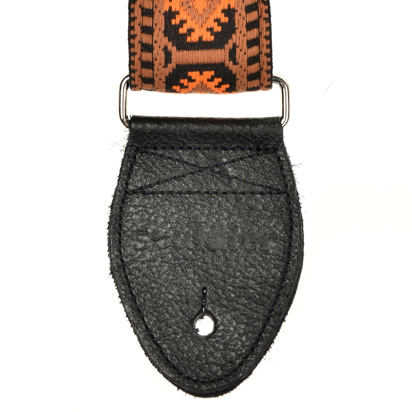 Souldier Pillar Orange/Brown/Black 2" Strap (Black Belt & Black Ends) Accessories / Straps