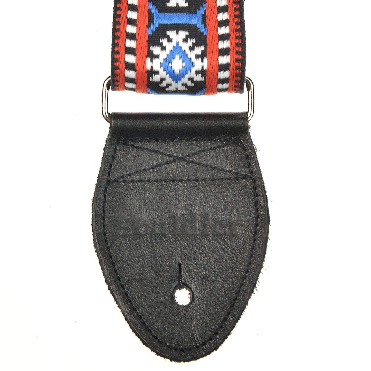 Souldier Pillar White/Light Blue/Red (Black Belt & Black Ends) Accessories / Straps