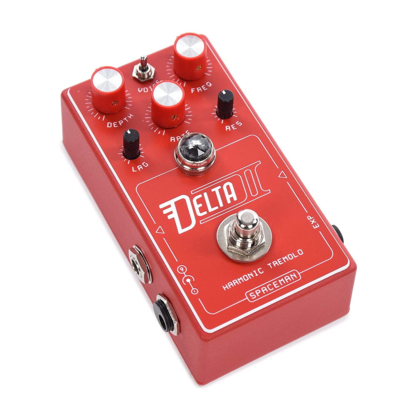 Spaceman Delta II Harmonic Tremolo Pedal Red Effects and Pedals / Tremolo and Vibrato