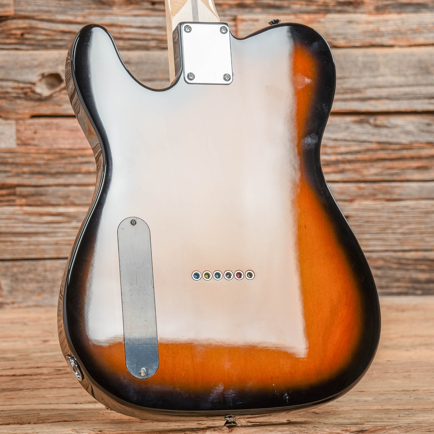 Squier Paranormal Cabronita Telecaster Thinline 2-Color Sunburst Electric Guitars / Semi-Hollow