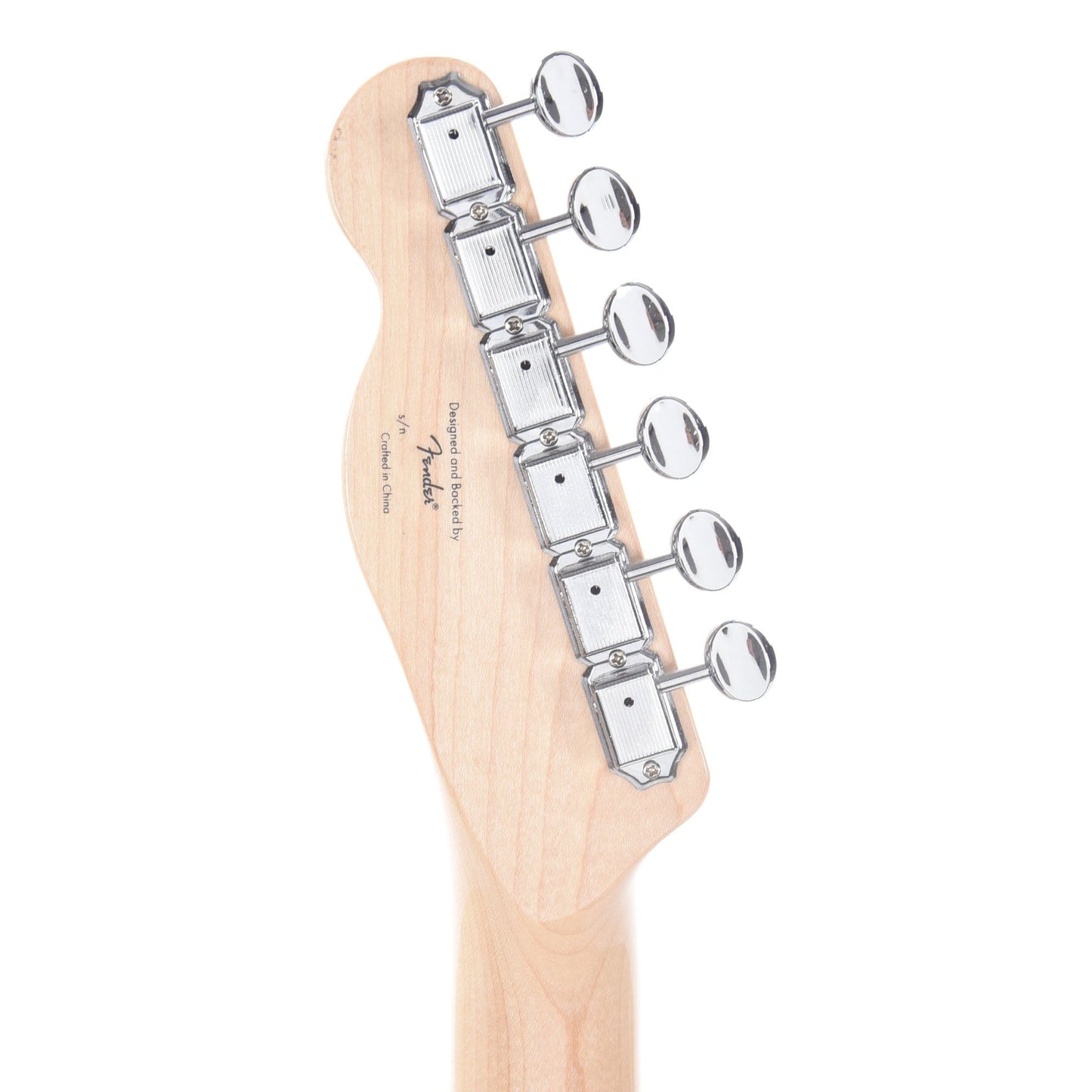 Squier Paranormal Cabronita Telecaster Thinline Olympic White Electric Guitars / Semi-Hollow