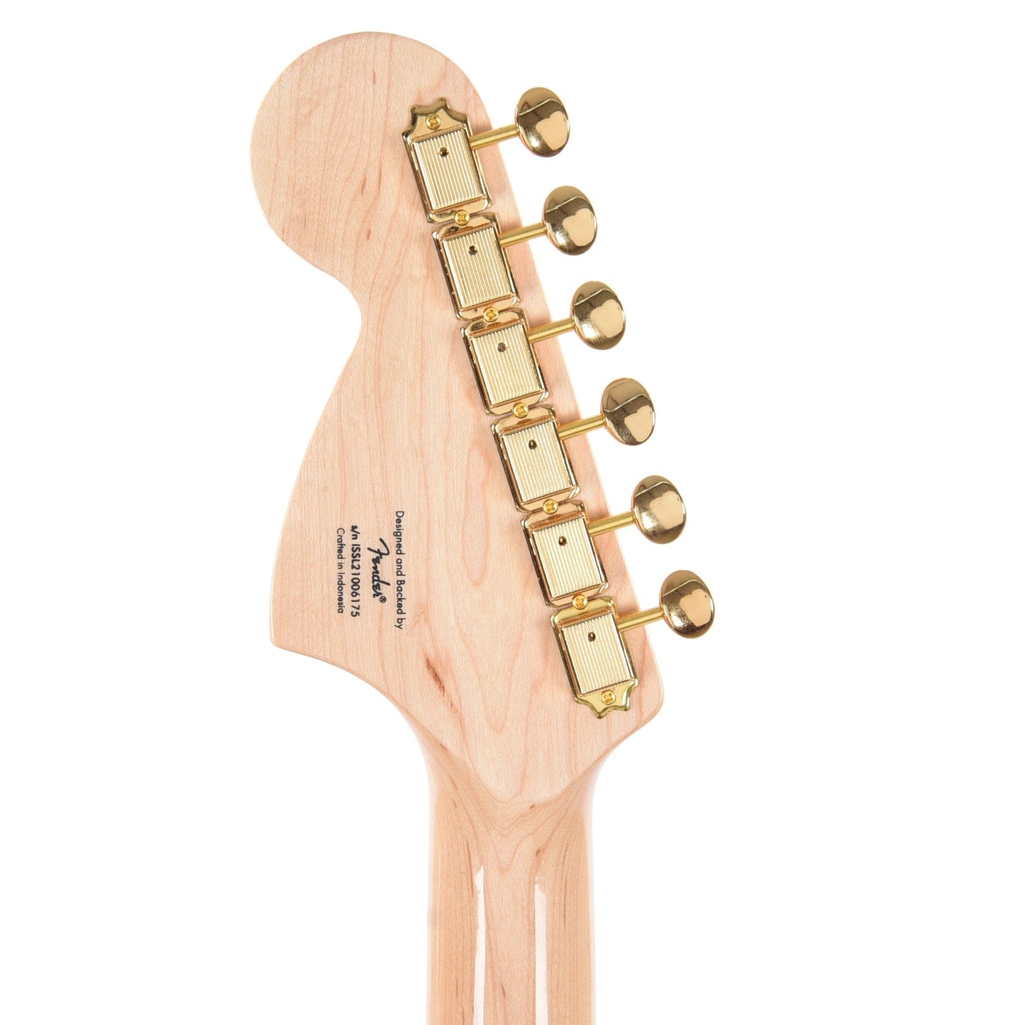 Squier 40th Anniversary Gold Edition Stratocaster Lake Placid Blue w/Gold Anodized Pickguard Electric Guitars / Solid Body