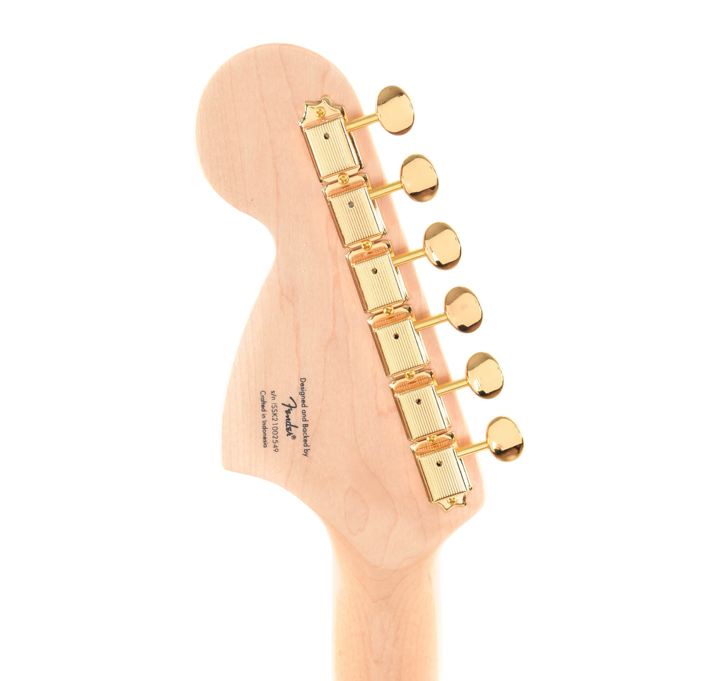 Squier 40th Anniversary Gold Edition Stratocaster Ruby Red Metallic w/Gold Anodized Pickguard Electric Guitars / Solid Body