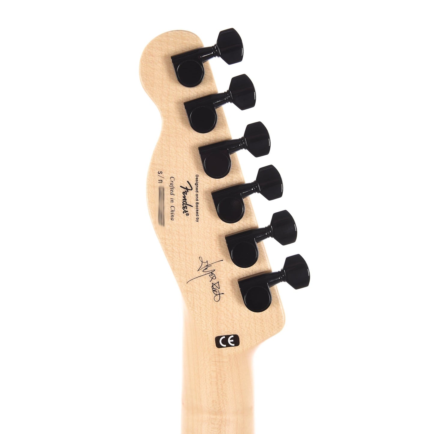 Squier Artist Jim Root Telecaster Flat White Electric Guitars / Solid Body