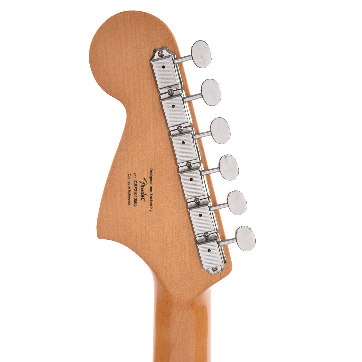 Squier Classic Vibe '60s Jaguar Shell Pink w/Matching Headcap & 3-Ply Mint Pickguard Electric Guitars / Solid Body