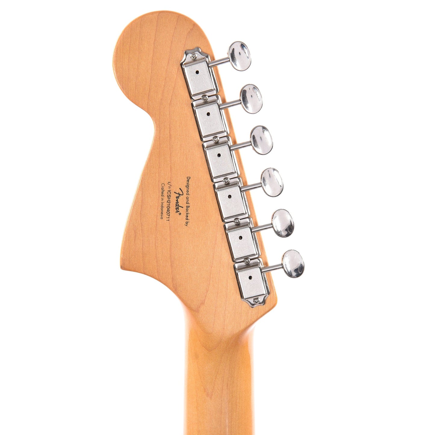 Squier Classic Vibe '60s Jaguar Shell Pink w/Matching Headcap & 3-Ply Mint Pickguard Electric Guitars / Solid Body