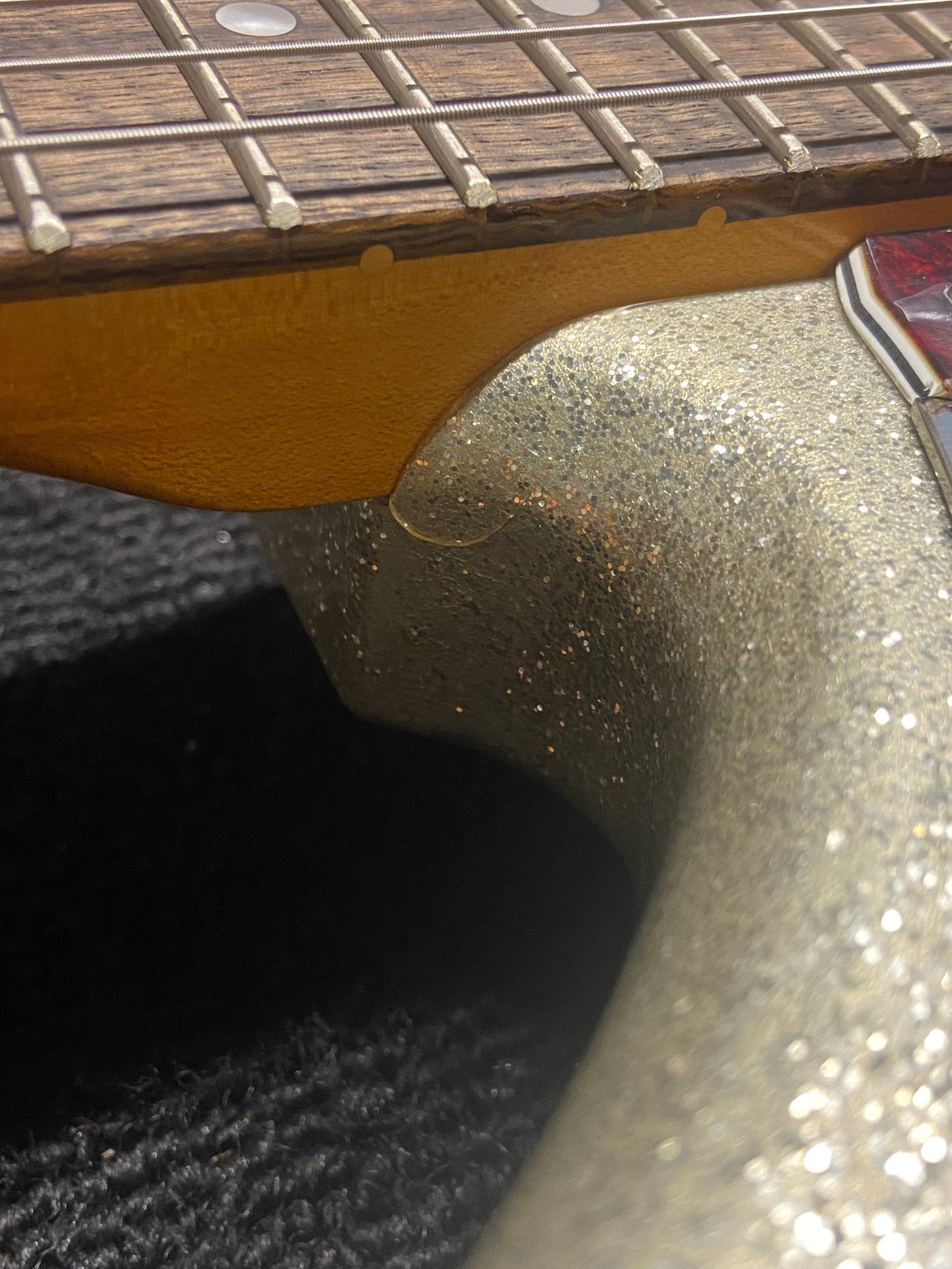 Squier Classic Vibe '60s Jaguar Silver Sparkle w/Matching Headcap Electric Guitars / Solid Body