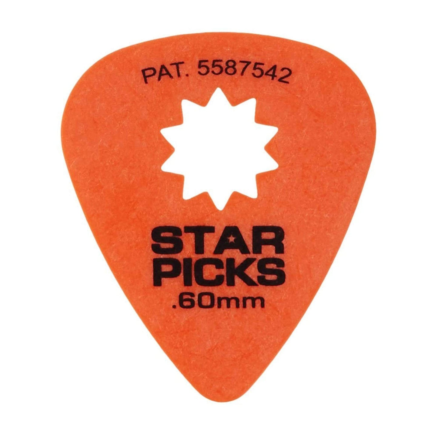 Star Picks Original Orange 0.60mm 4 Pack (48) Bundle Accessories / Picks