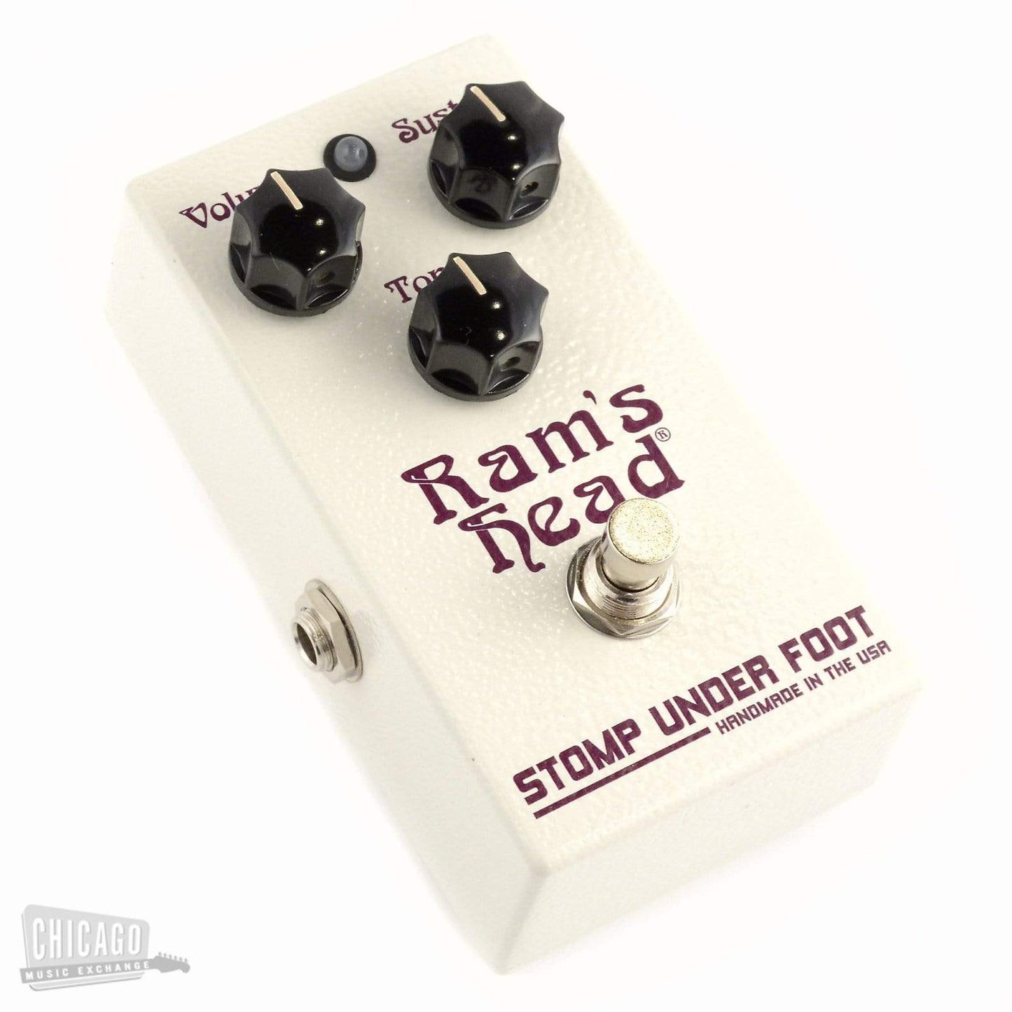 Stomp Under Foot Ram's Head Violet Version Effects and Pedals / Fuzz