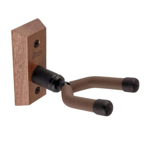 String Swing Hardwood Banjo Hanger Black Walnut Accessories / Stands