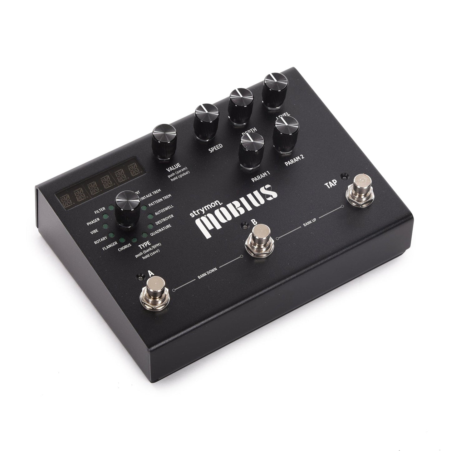 Strymon Limited Edition Midnight Mobius Multidimensional Modulation Pedal Effects and Pedals / Multi-Effect Unit