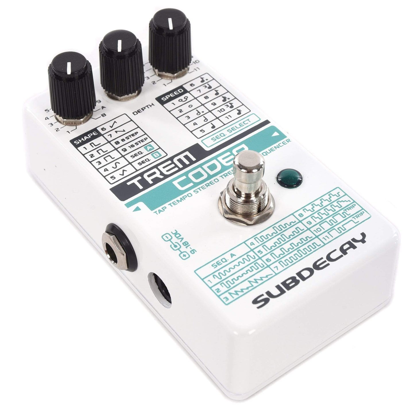 Subdecay Tremcoder Stereo Tremolo Sequencer Effects and Pedals / Tremolo and Vibrato