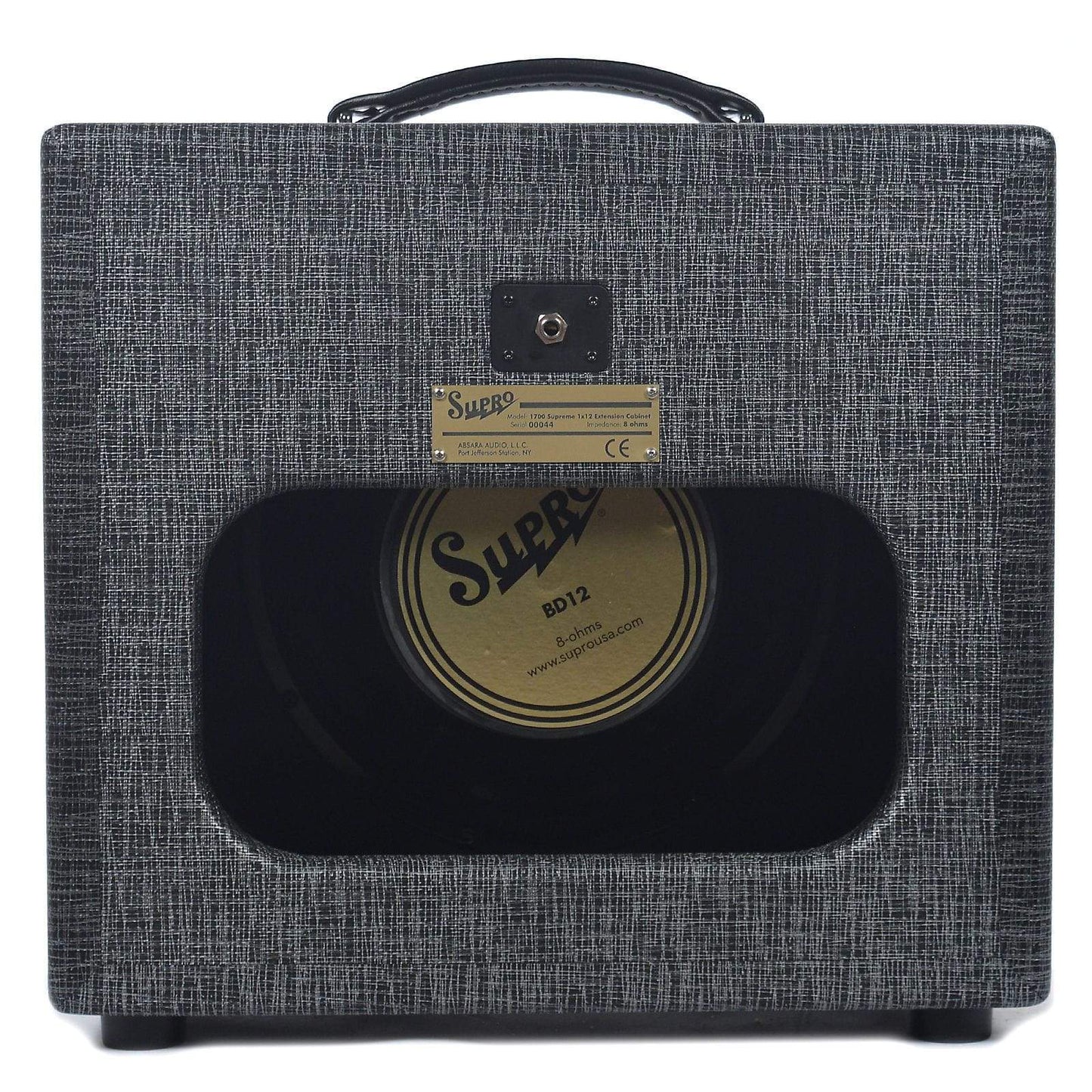 Supro 1700SPR-U Supreme/Comet 1x12 Extension Cabinet Amps / Guitar Cabinets