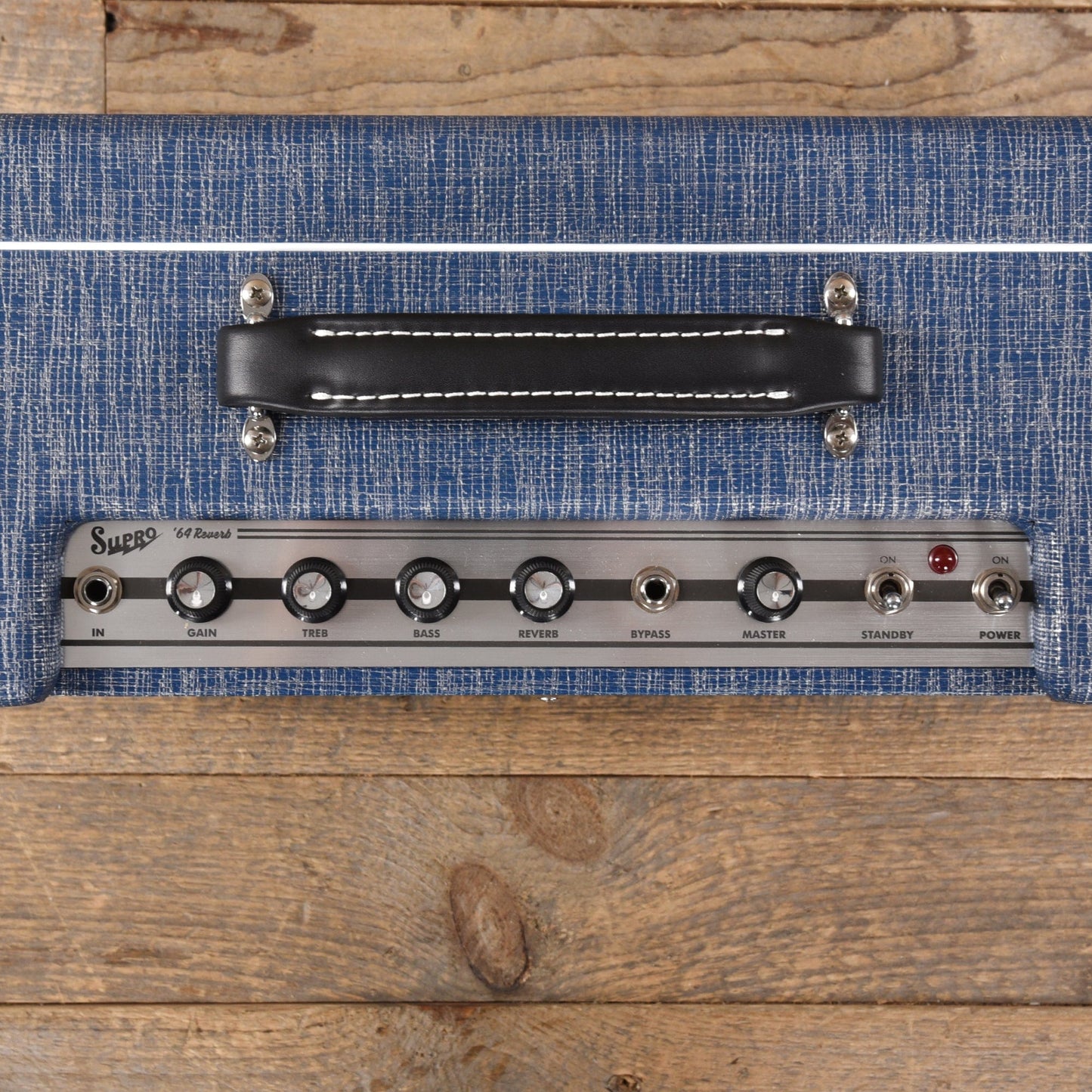 Supro '64 Reverb 5W 1x8" Combo Blue Rhino Hide Amps / Guitar Combos