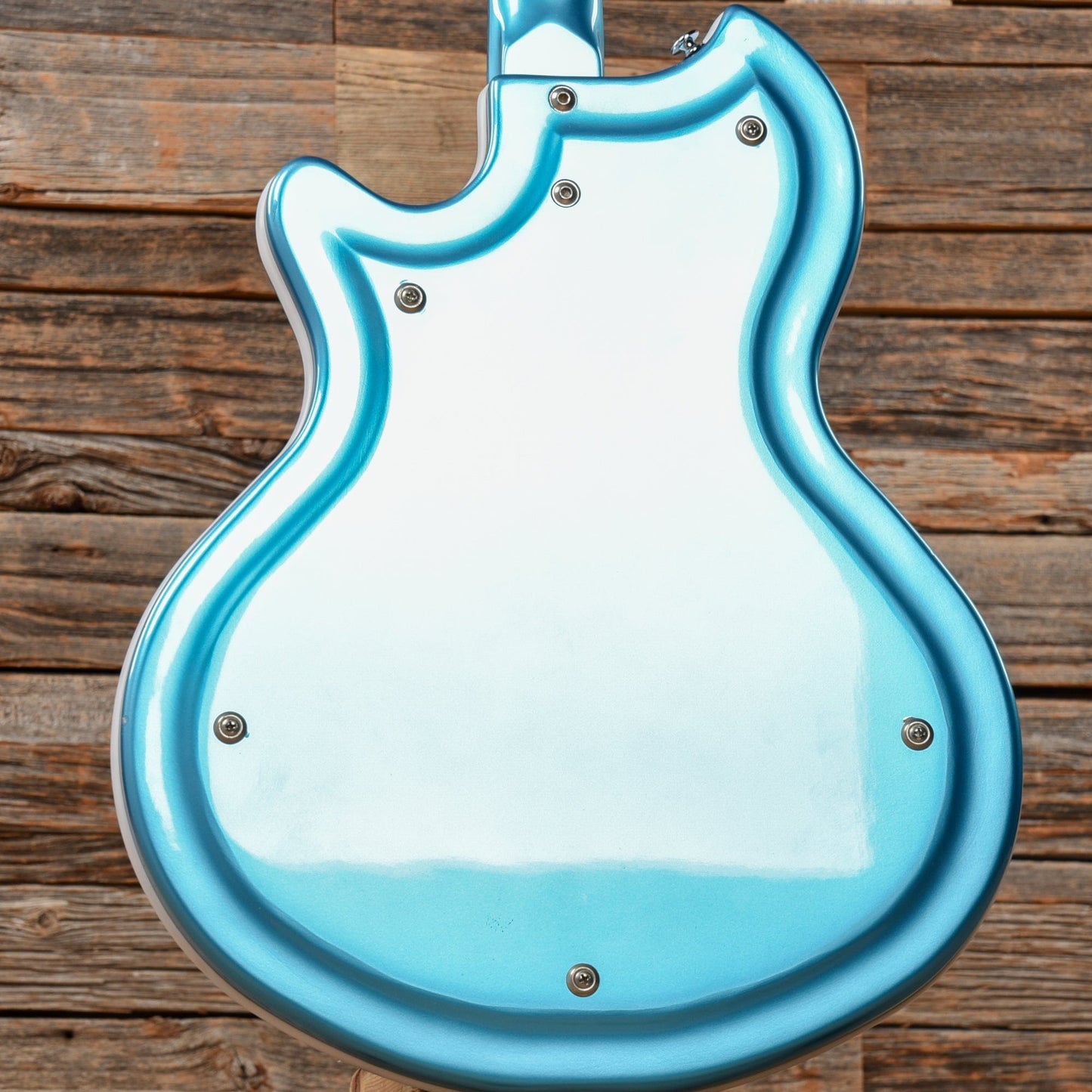 Supro 1570WB Sahara Single Pickup Americana Series Wedgewood Blue Metallic 2017 Electric Guitars / Semi-Hollow