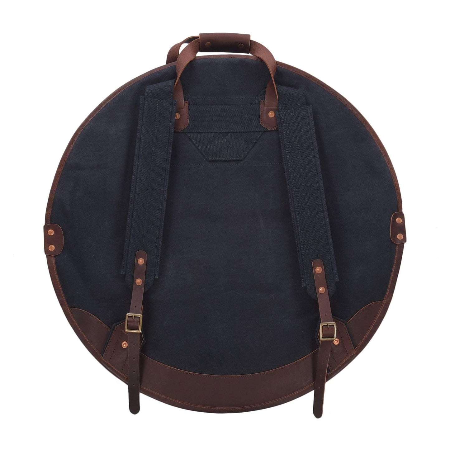 Tackle 24" Waxed Canvas Backpack Cymbal Bag Navy Drums and Percussion / Parts and Accessories / Cases and Bags