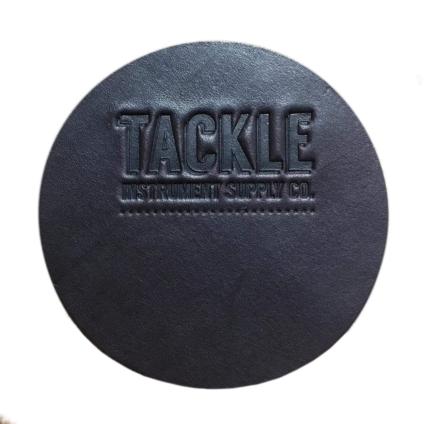 Tackle Leather Bass Drum Beater Patch Black Drums and Percussion / Parts and Accessories / Drum Parts